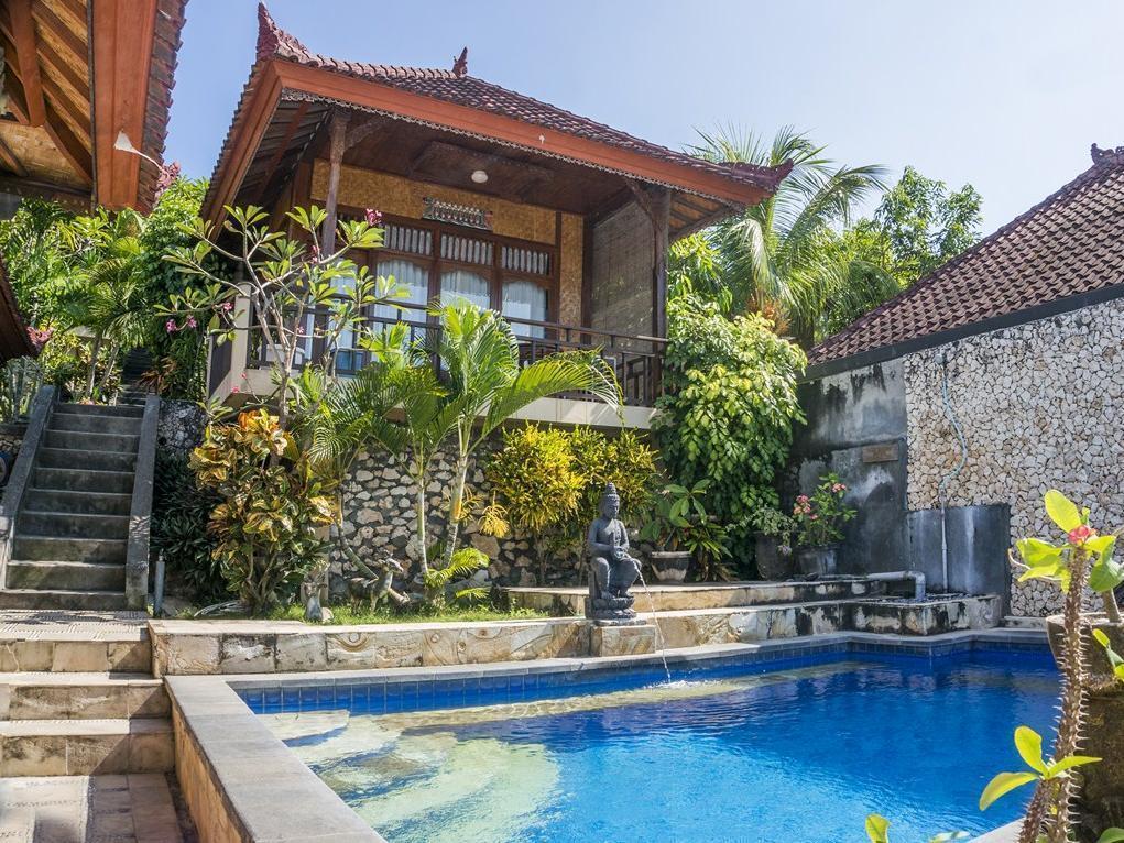 Oka 7 Bungalow Lembongan Kültér fotó